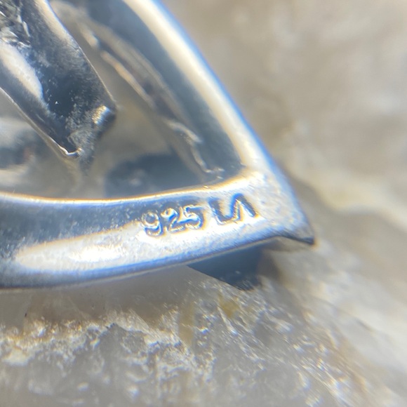 925 Silver Heart with Quote Pendant - Picture 4 of 5